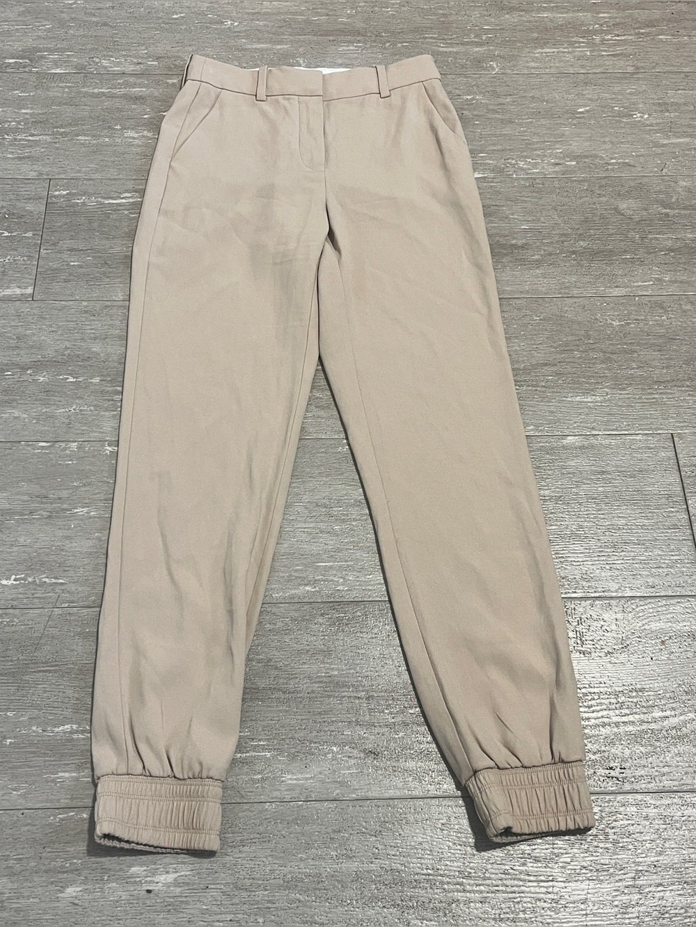 Aritzia Babaton Atelier Pleated Pants 00 Beige Trousers Womens